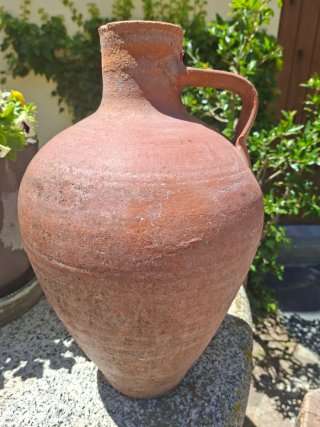 Jarra antigua de cerámica 1 asa