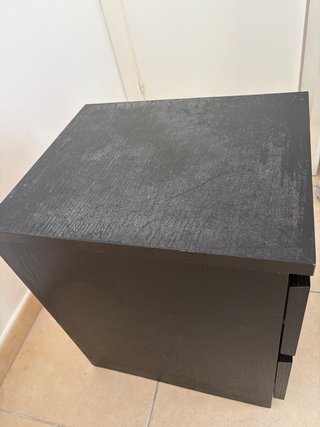 Cajonera MALM IKEA Negra