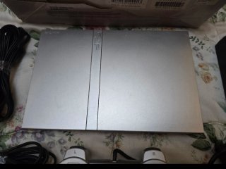 Ps2 Slim Silver Completa