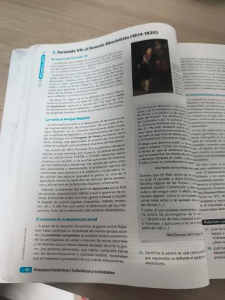 Hispania, historia de España 2 bachillerato