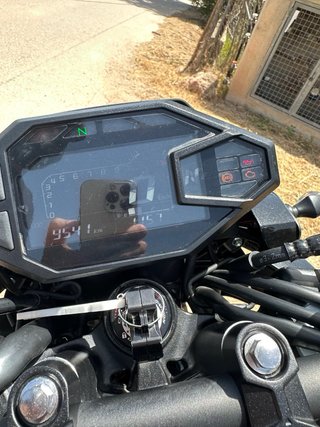 Kawasaki Z500 black a2