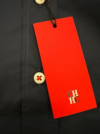 Camisa Carolina Herrera Azul