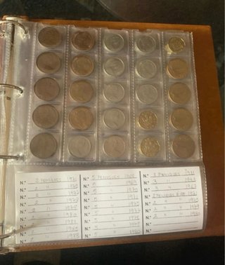 Álbum de monedas europeas completo