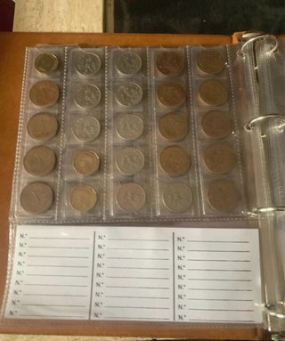 Álbum de monedas europeas completo