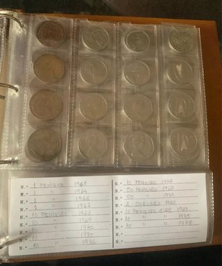 Álbum de monedas europeas completo