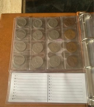 Álbum de monedas europeas completo
