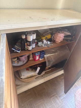 Cómoda de comedor de madera