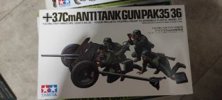 Maquetas Tamiya: Avión, Cañón y Moto