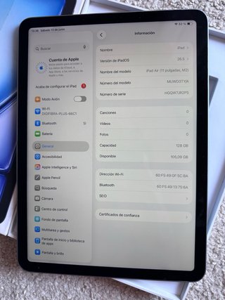 iPad Air 11 M2 128GB