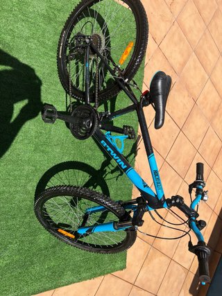 Bicicleta Rockrider 500 Azul