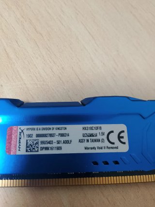 HyperX Fury 8GB DDR3 1866MHz PC Sobremesa