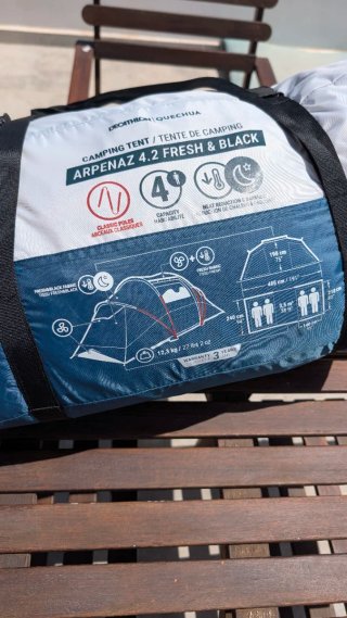 Tienda Decathlon Arpenaz 4.2 Fresh & Black