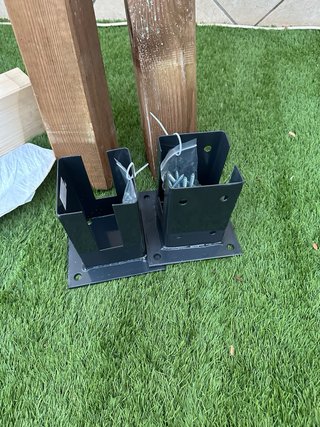 Pergolato esterno in legno 5x3m