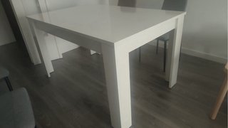 Mesa comedor extensible y 6 sillas