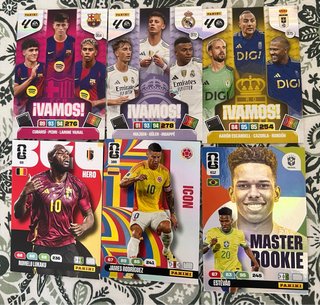30 Cromos Panini Laliga y Mundial