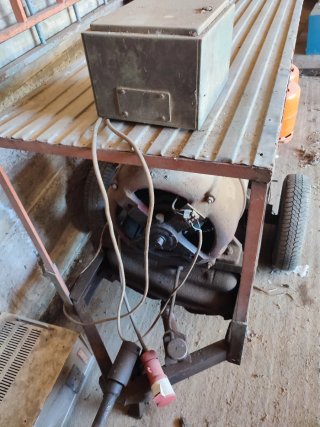 Generador eléctrico industrial