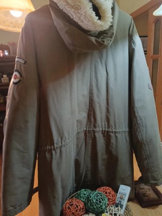 Parka Lambretta Fish Tail Mod Marrón