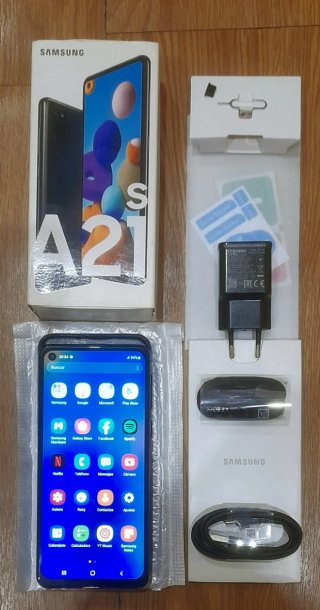 ‼️$amsung Galaxy A21s 64GB Azul Marino Metelizado"