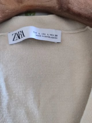 Rebeca Zara Beige Botones Joya