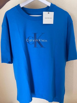 Camiseta Calvin Klein Jeans Azul Hombre Talla XL