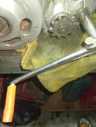 Motor Puch recién hecho