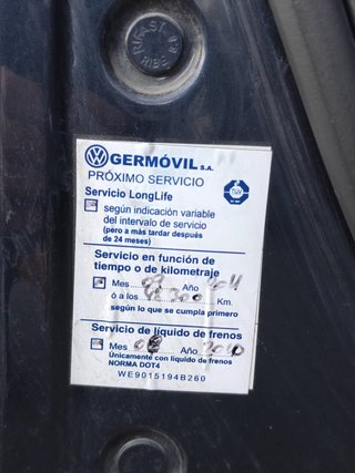 GOLF V 1.6 102 CV 116.000 KM * 1 DUEÑO Y LIBRO *
