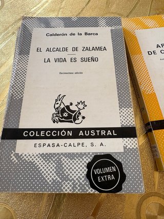 Lote 6 libros antiguos Colección Austral