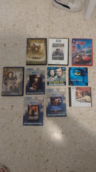 Lote 10 Películas DVD: Acción, Aventura y Más