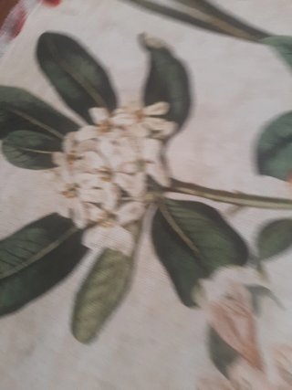Camino de mesa floral vintage