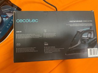Plancha Vapor Cecotec Fast&Furious 5060