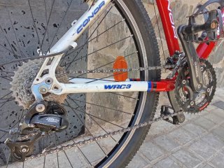 Bicicleta Conor WRC 3 Action Roja/Blanca