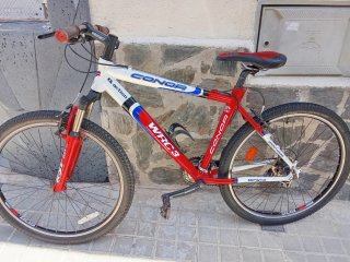 Bicicleta Conor WRC 3 Action Roja/Blanca