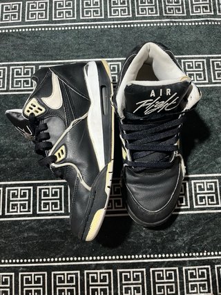 Nike Air Flight Legacy Negras y Blancas