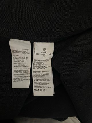 Camisa Negra Calvin Klein Talla S
