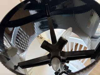 Lámpara de mesa Kartell Bourgie Negra