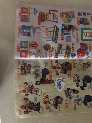 Catalogo antiguo de juguetes