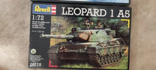 Maqueta Revell Leopard 1 A5 1:72