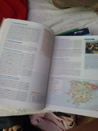 libro de texto anaya 2° bach hstoria de España