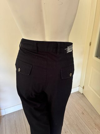 Pantalón Adolfo Domínguez y Top Azul