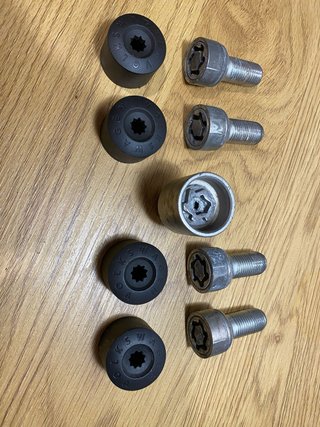 Tornillos antirrobo grupo vag