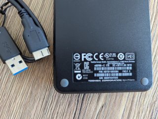 Disco Duro Externo Toshiba 1TB USB 3.0