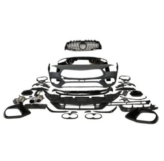 Paragolpes Delantero + Difusor Trasero Mercedes CL