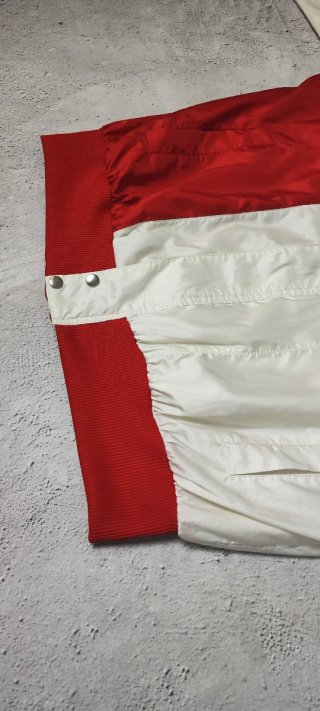 Chaqueta Adidas Vintage 90s Roja y Blanca Talla M