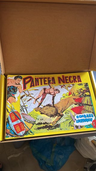 Pantera Negra completa con caja 53 comics