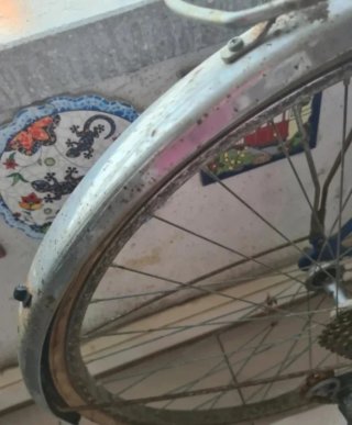 Bicicleta Orbea azul Para restaurar