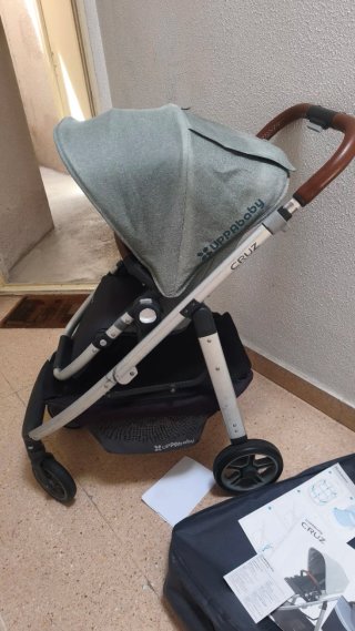 Carro Capazo Uppababy Cruz Gris