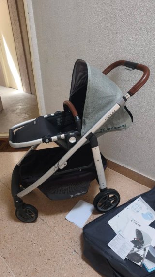 Carro Capazo Uppababy Cruz Gris