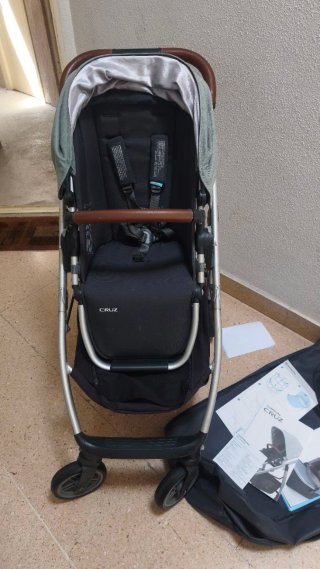 Carro Capazo Uppababy Cruz Gris