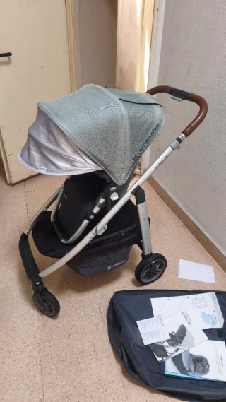 Carro Capazo Uppababy Cruz Gris