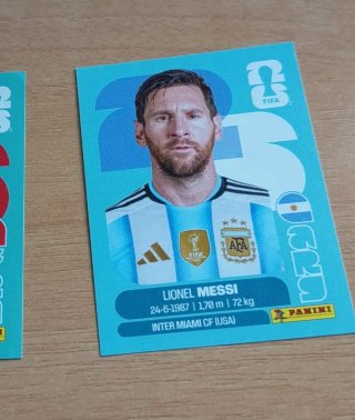 Cromo MESSI dek MUNDIAL 2026 de Panini